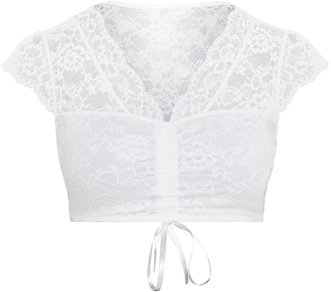 Dirndlblouse korte mouwen Wiesn-Zauber
