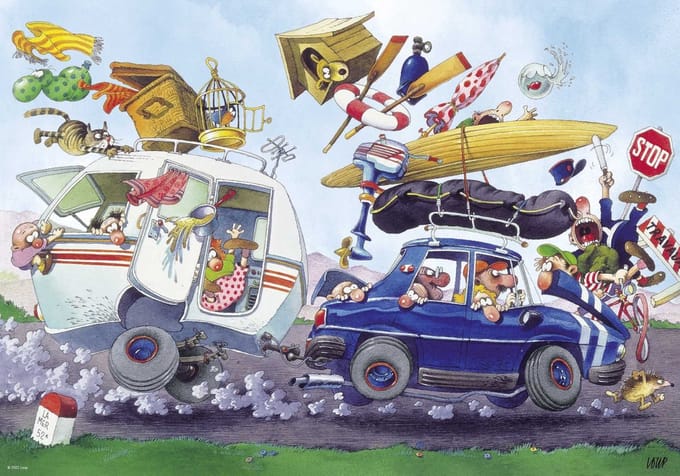 Heye Puzzel Puzz.Off On Holiday! Loup 500.