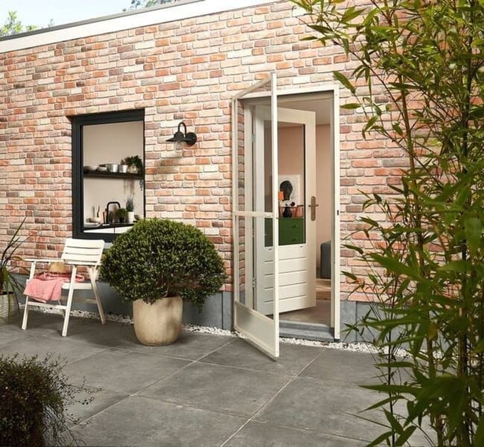 Cando Vaste Hordeur Premium - 100x235cm - Wit