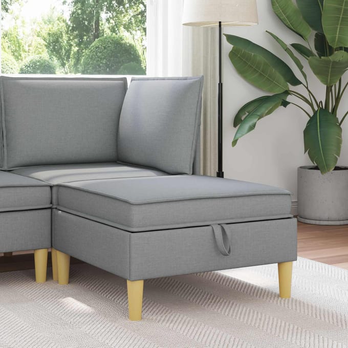 vidaXL - Sofa - met - opslag - Stof
