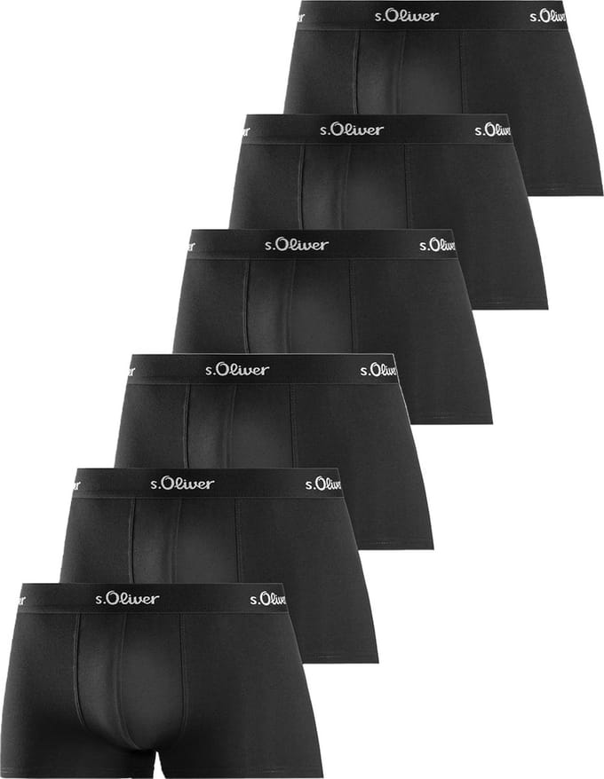 s.Oliver Heren retro short / pant 6 pack Basic