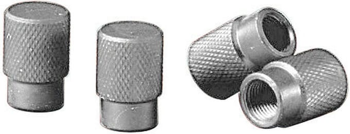 Lampa Ventieldoppen Sport-Cap - Chroom - Zilver