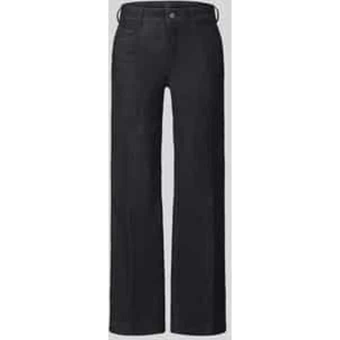 Wide leg jeans van katoenmix model 'DREAM WIDE'