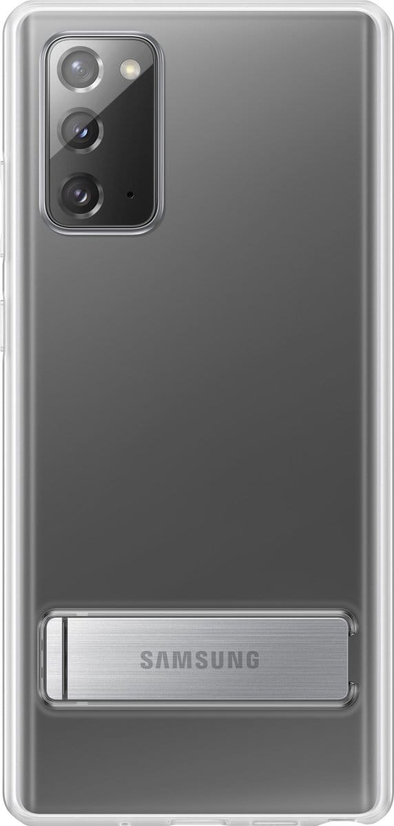 Samsung Clear Standing Hoesje - Samsung Galaxy Note 20 - Transparant