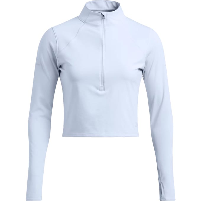Under Armour Launch Elite Half Zip Hardloopshirt Dames-Blauw