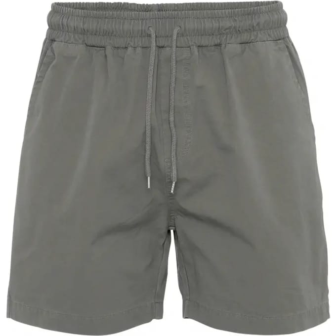 Twill Short broek Colorful Standard Organic dusty olive