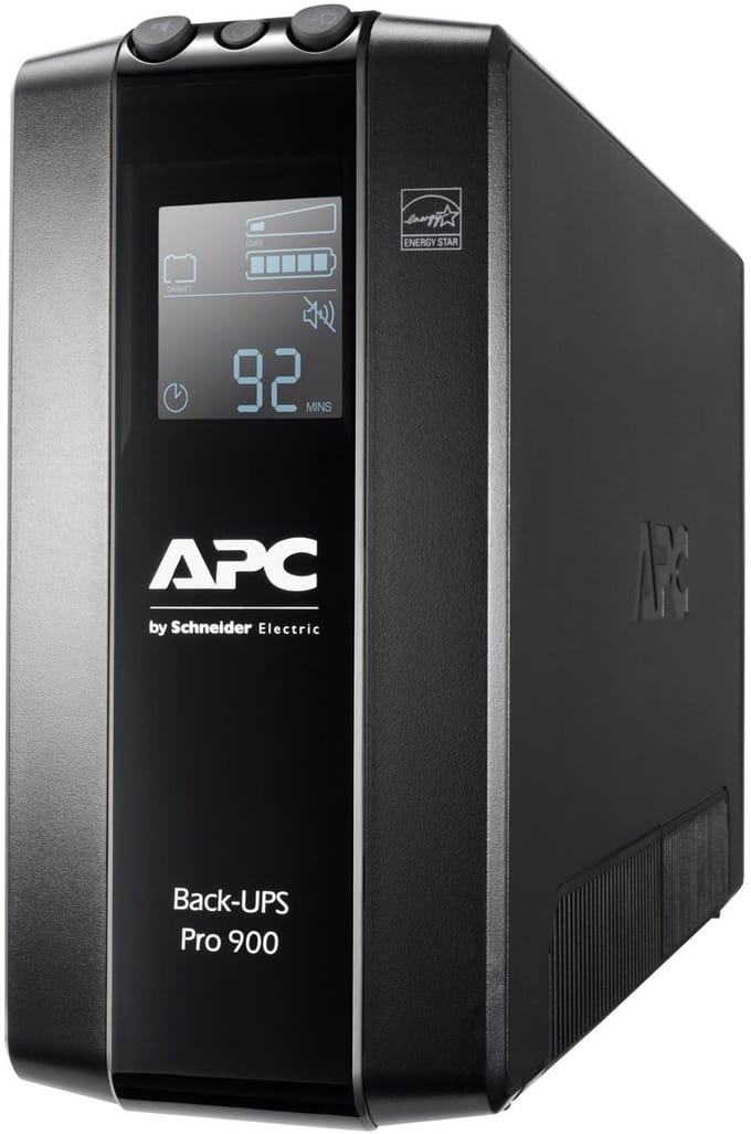 APC Back-UPS PRO BR900MI - Noodstroomvoeding, 6x C13 uitgang, USB, 900VA