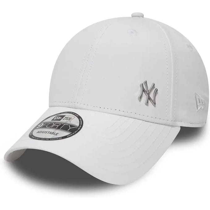 New Era MLB FLAWLESS LOGO BASIC 940 New York Cap - White - One size