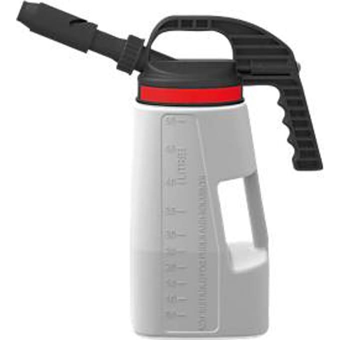 Afvulkan, polyetheen, met uitloop kort/lang, 5 l volume