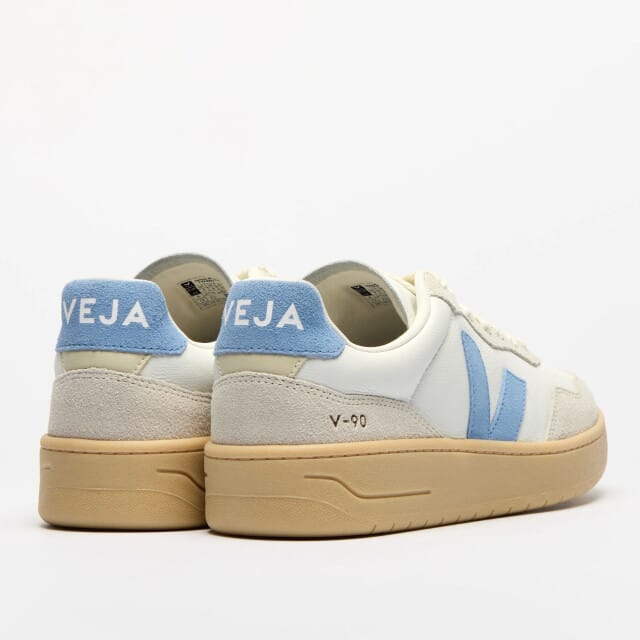 Veja V-90 Sneakers - Leer - Dames - Wit - Maat 38