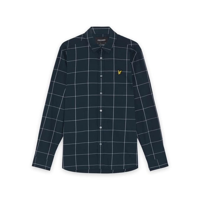 Overhemd controleren Lyle & Scott Window Pane