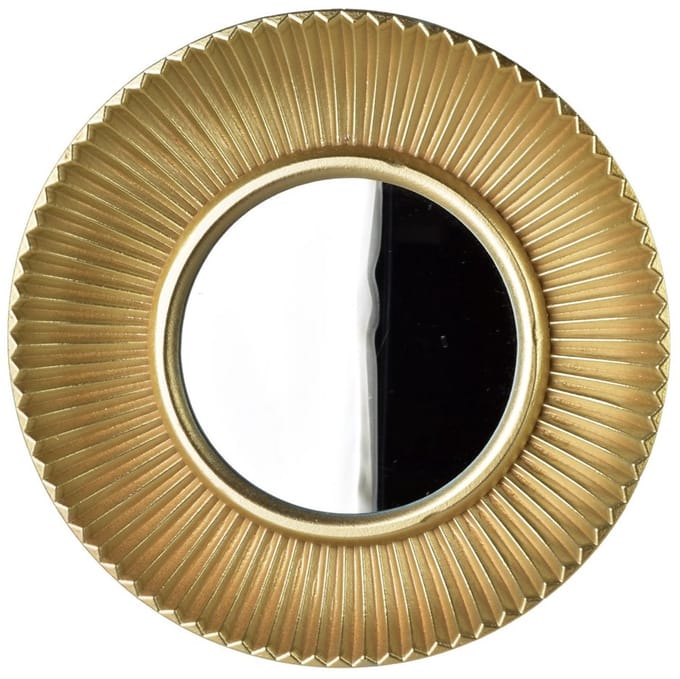 She life style - Daz Decoratieve spiegel - 28 x 28 x 3cm - Goud