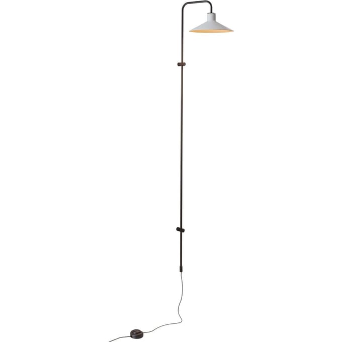 Bover Platet A05 LED wandlamp dimmer, lichtgrijs