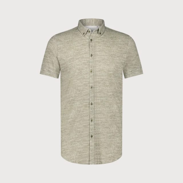 Blue Industry Button-down overhemd korte mouw |