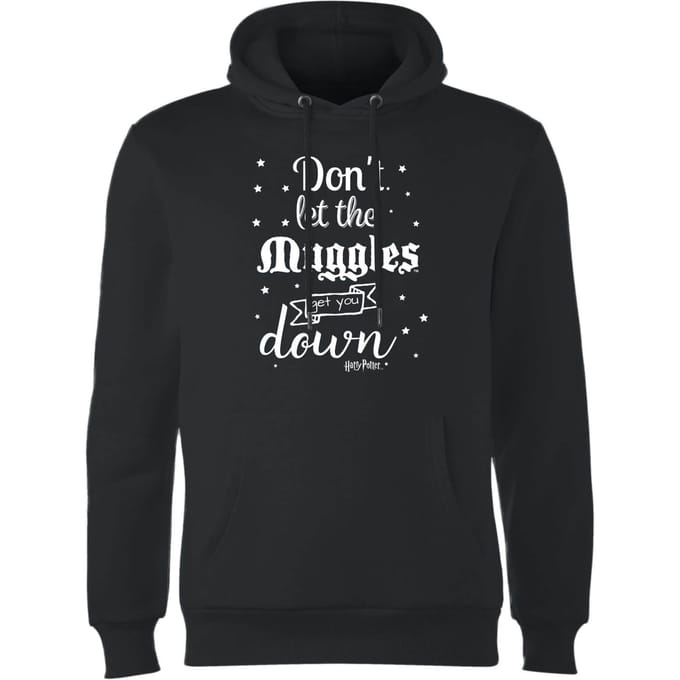 Harry Potter Don't Let The Muggles Get You Down Hoodie - Zwart - S