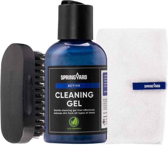 Springyard Active Cleaning Kit - schoenverzorging - sneaker cleaner set met shampoo, schoenborstel en doek