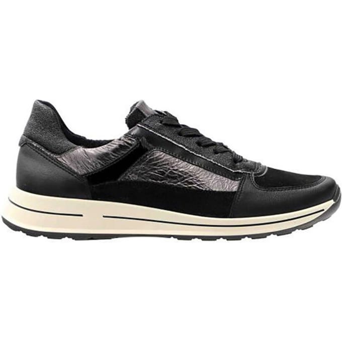 Ara Osaka 2.0 dames sneaker - Zwart multi - Maat 41