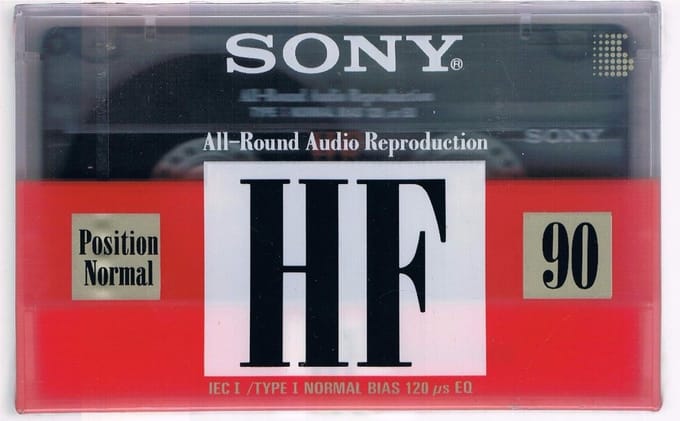 SONY HF 90 Compact Cassette