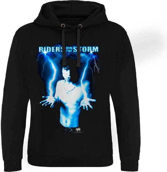 The Doors Hoodie/trui -S- Jim Morrison - Riders On The Storm Zwart