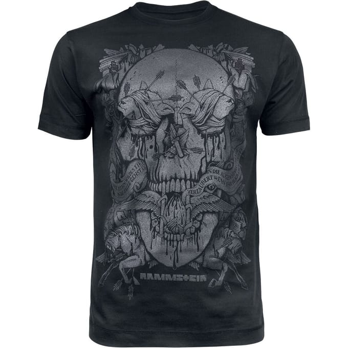 Rammstein T-shirt - Amour - S tot 3XL - voor Mannen - zwart