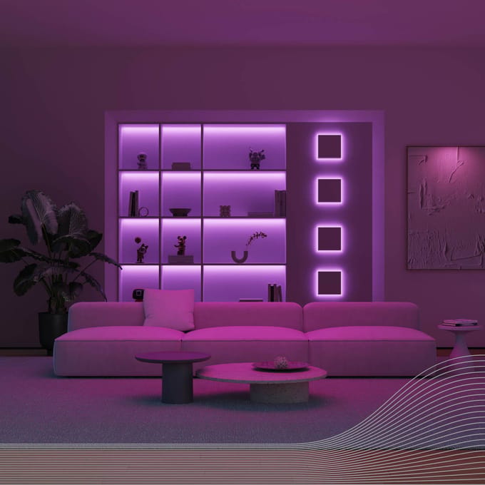 Calex Vista LED Strip 2 meter - USB - Warm wit licht - Inclusief Afstandsbediening