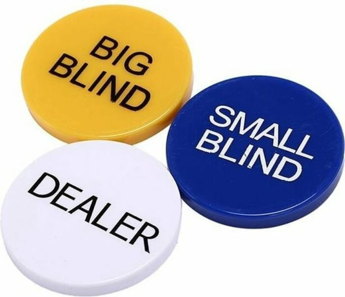 Poker button set