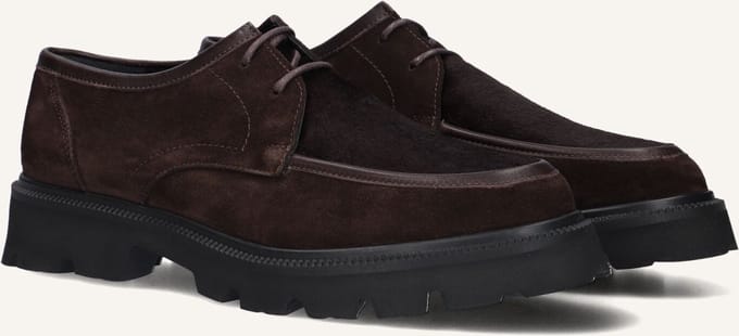 STEFANO LAURAN 12034 Veterschoenen - Dames - Bruin - Maat 41