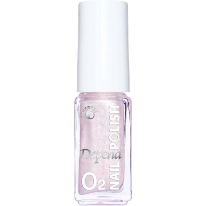 Depend Cosmetic | O2 Nail Polish | Nagellak | Lichtroze Glanzend | nr.A523| 5ml - Zuurstofdoorlatend