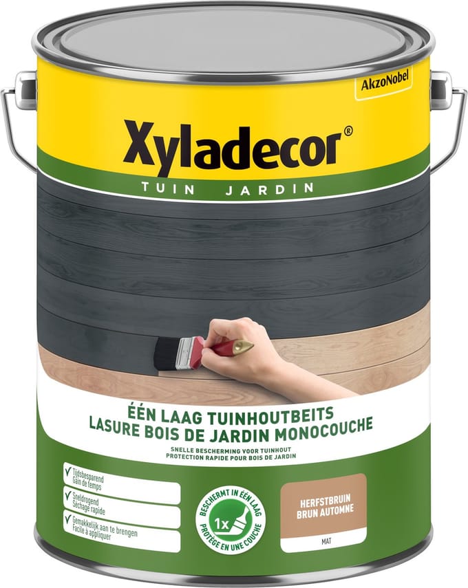 Xy Een Laag Tuinhoutb Herstbr 5L