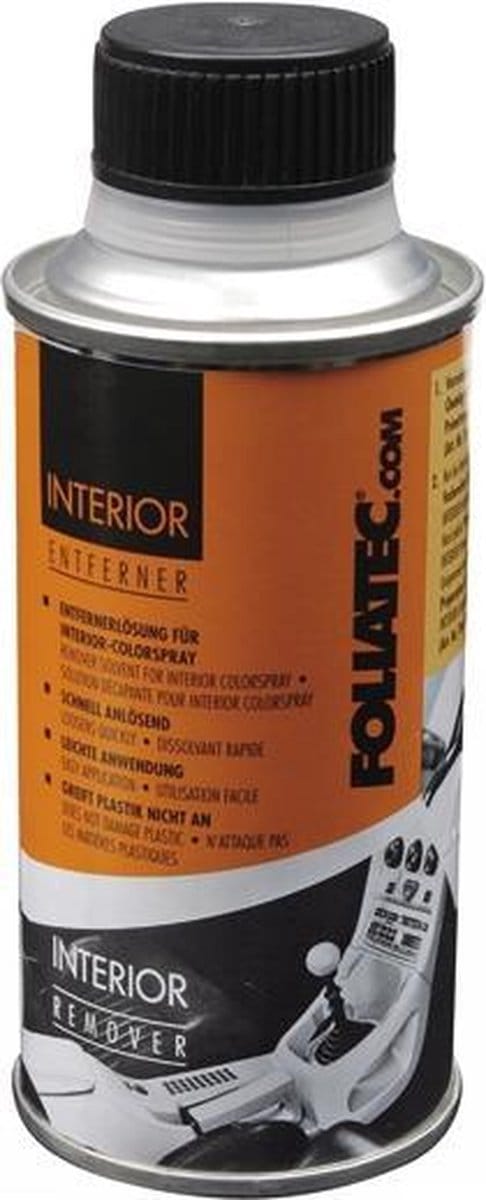Foliatec Interior Color Spray Remover Solvent - helder 1x125ml