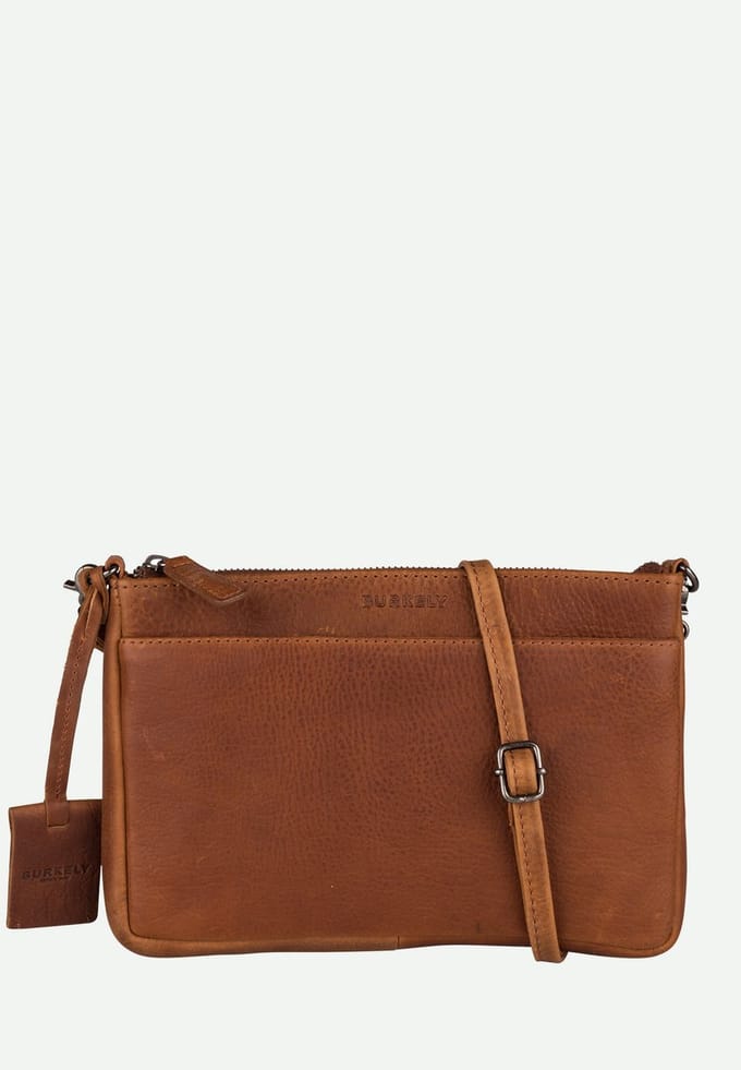 Burkely Fundamentals Antique Avery Crossover L - Tas - Volwassenen - Cognac