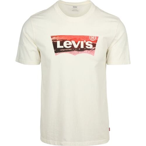 Levi's Classic Graphic Tee Maat: S | Basic T-Shirts Outlet | Heren | Wit