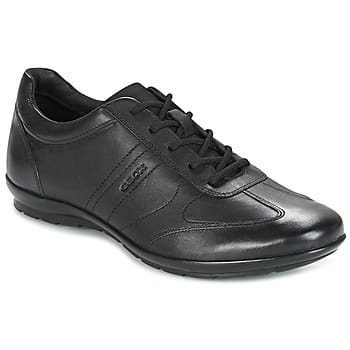 GEOX SYMBOL HEREN Veterschoenen - ZWART