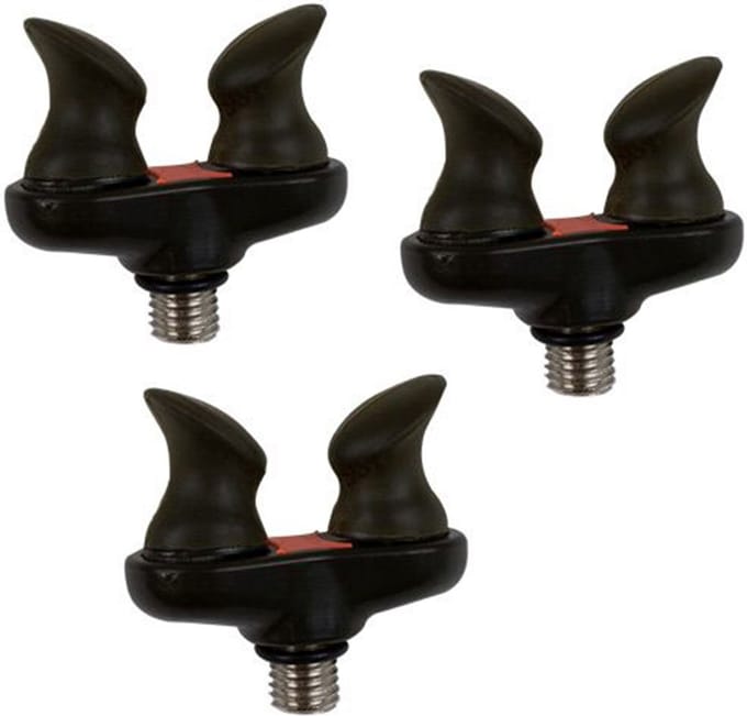 Faith Lock Rest Black - Green - per 3 - Achtersteun - Karper vissen - Hengelsteun