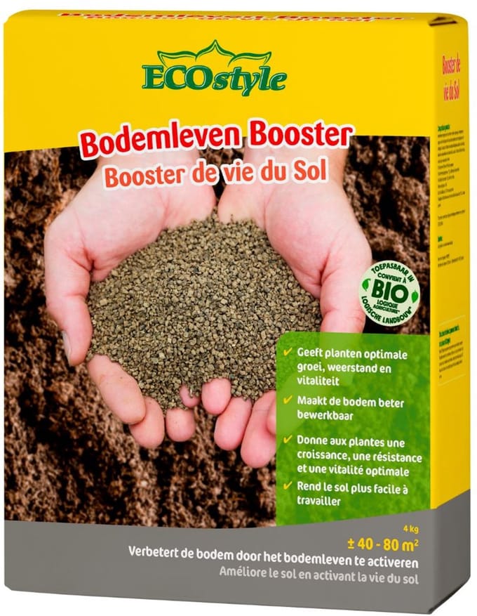 ECOstyle Bodem Booster - Bodemverbetering - 4 kg - voor 40-80 m2