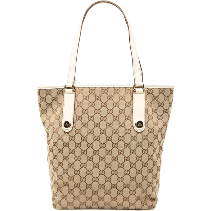 Tweedelige Gg Canvas Charmy Tote