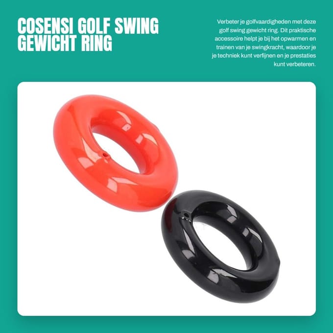 Dailygoods - Golf Swing Gewicht Ring voor Verbeterde Training