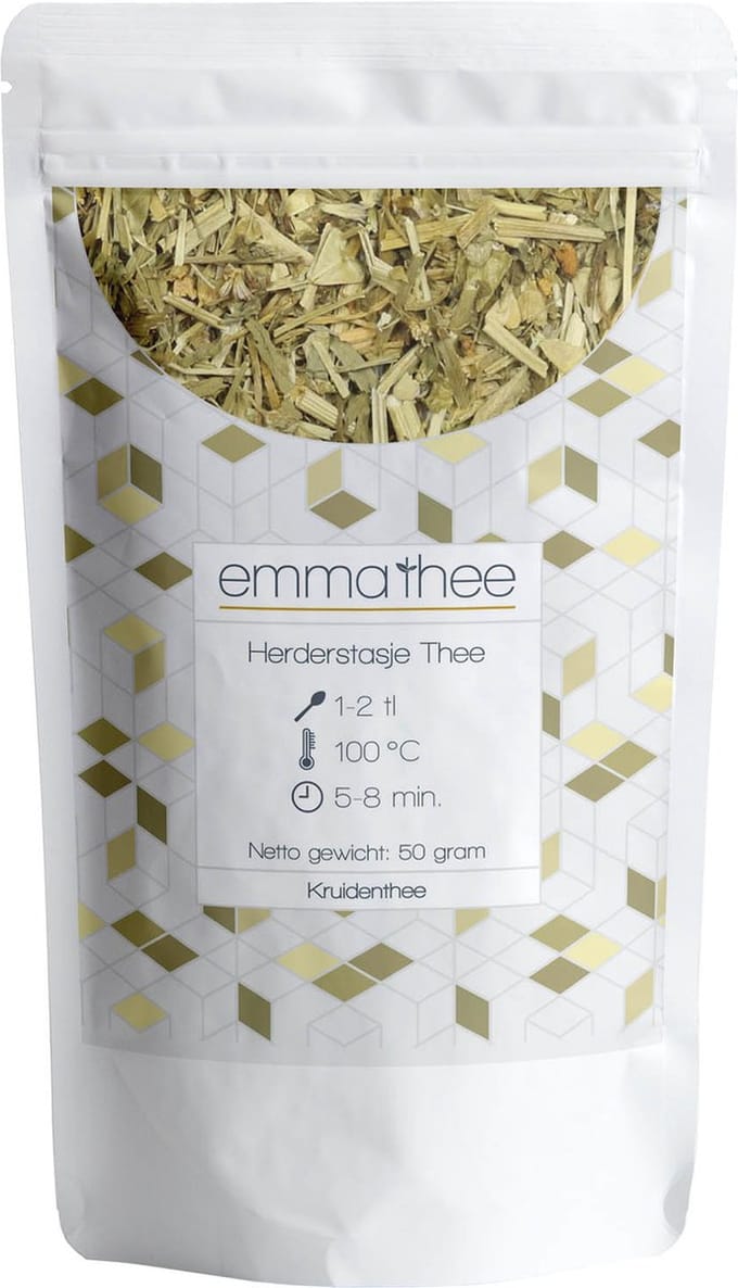 Herderstasje Thee 50 Gram - Losse Thee - Puur & Natuurlijk - Mild & Kruidig