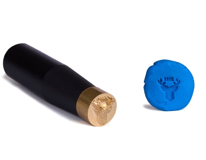 Messing stempel | Ø25mm