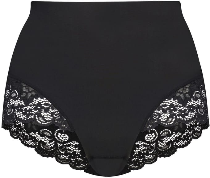 LaSlip - Maxi Lace Onderbroek - M - Zwart