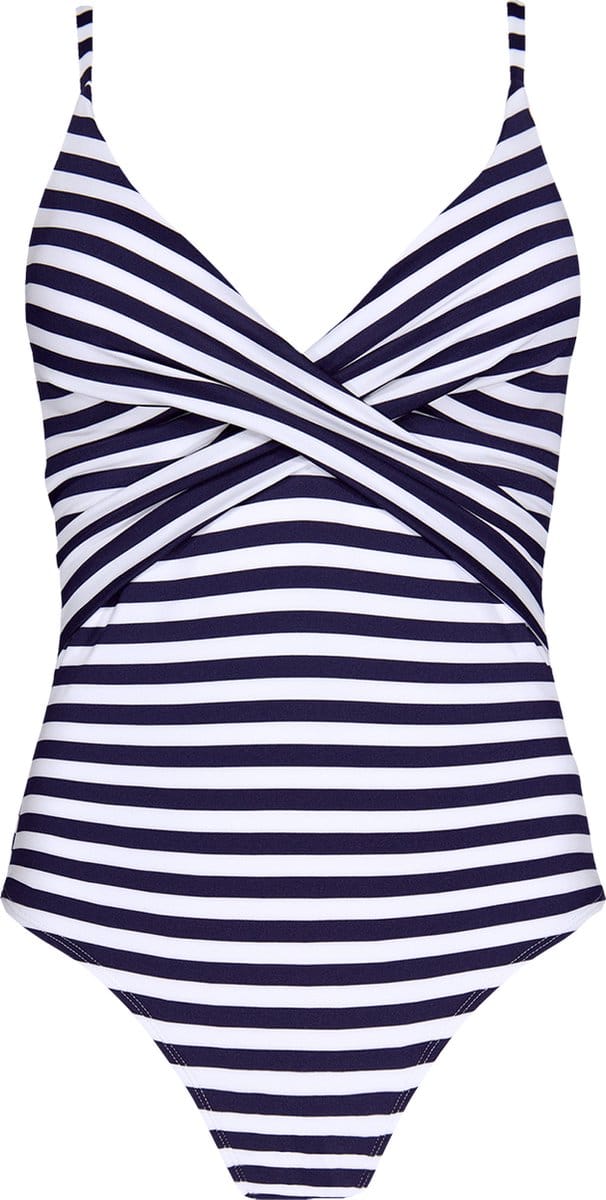 Barts Custe Shaping One Piece Vrouwen Badpak - maat 40 - Blauw