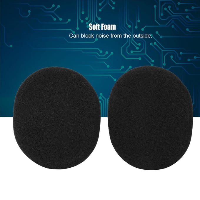 Coussinets de rechange pour casques Logitech H800 black