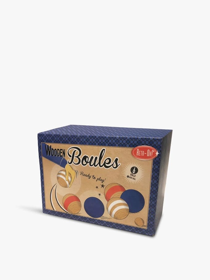 Retr-Oh Houten Jeu de boules buitenspel set voor kinderen OP=OP.