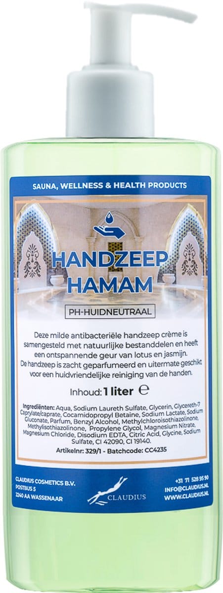 Handzeep Hamam 500 ml - met gratis pomp
