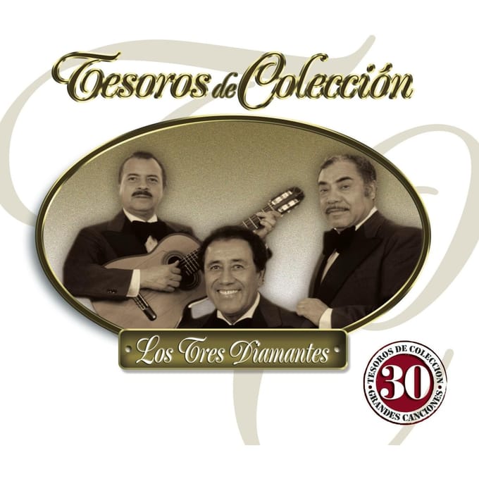 CD TRES DIAMANTES - Tesoros De Coleccion  US Latin Gebruikt black