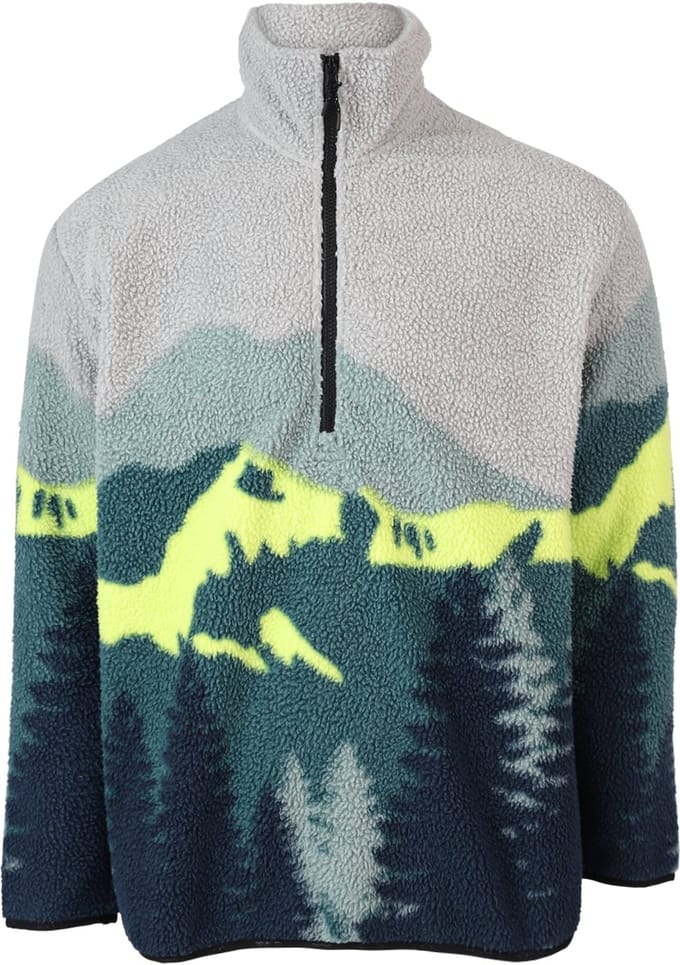 Brunotti Rodrigo-Mountain Heren Fleece - Groen - M
