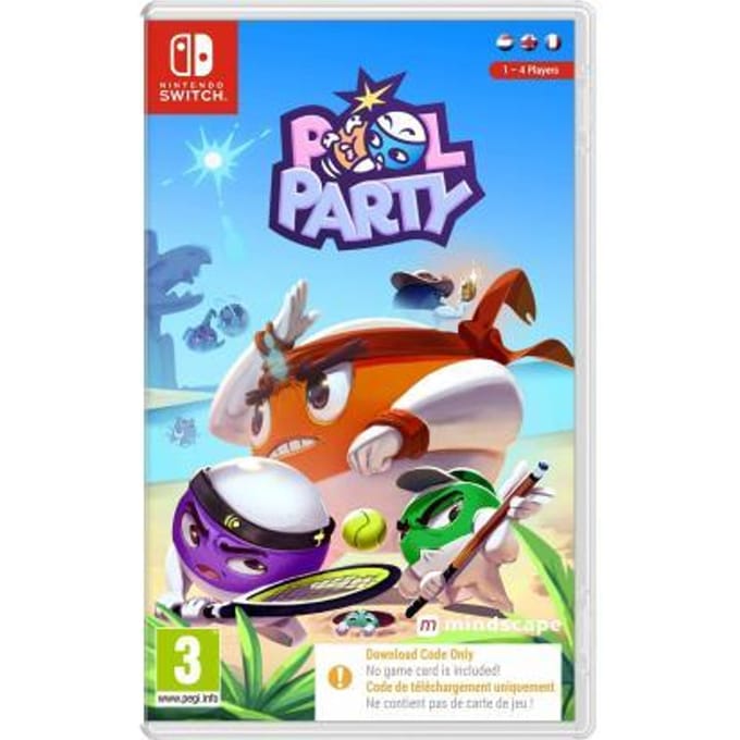 Nintendo Switch Switch Pool Party (Code in a Box) Games