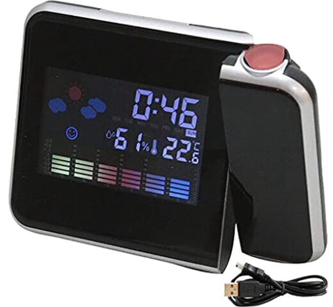 Digitale Projectiewekker met Snoozefunctie en Temperatuurweergave