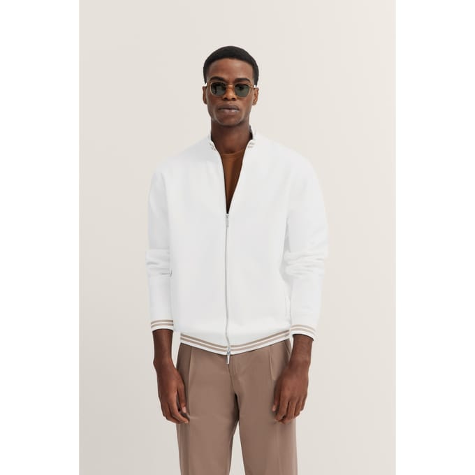Bugatti Herren Sweatjack met ritssluiting