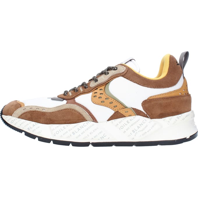 Voile Blanche Sneakers Bruin/Wit